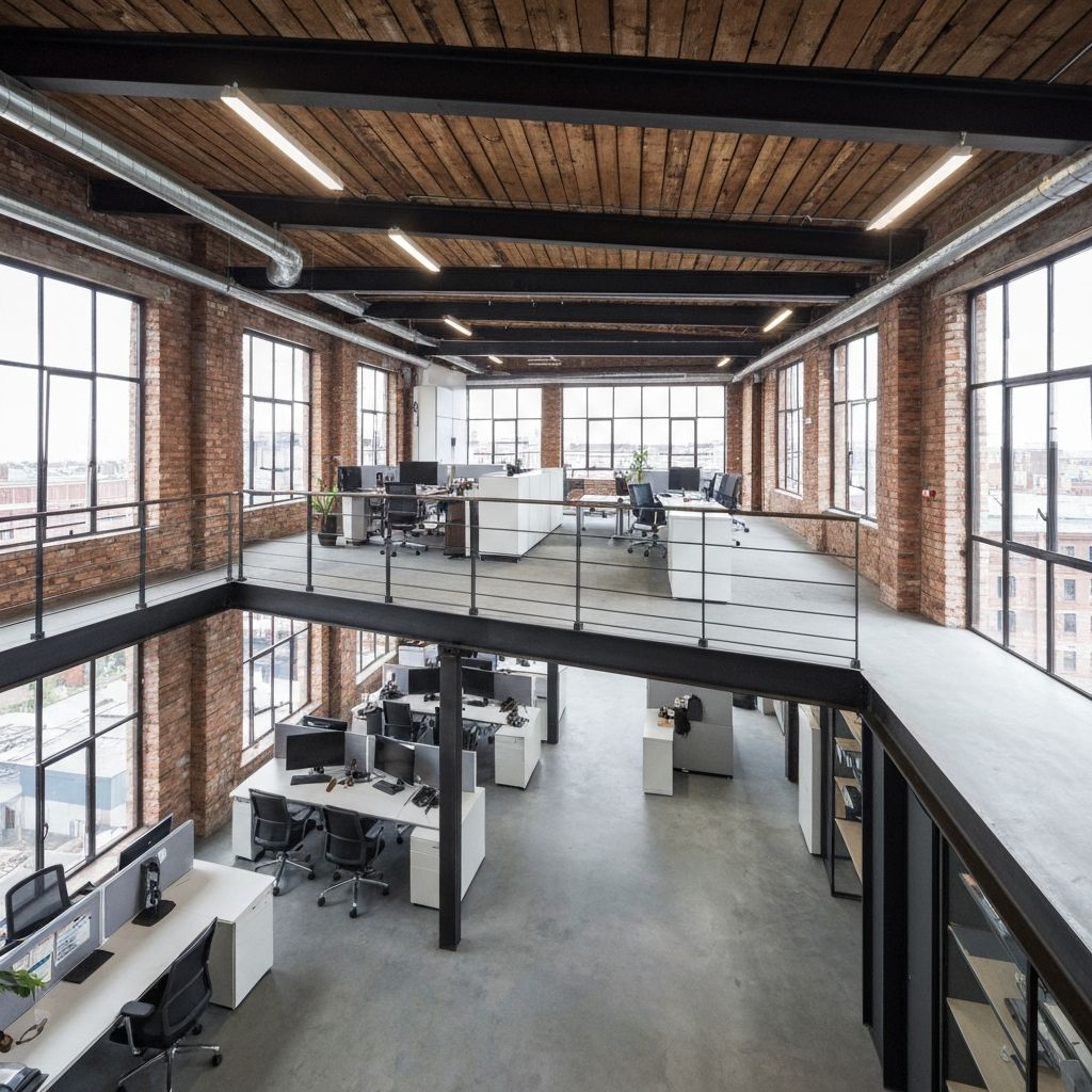 Galpões com Mezanino